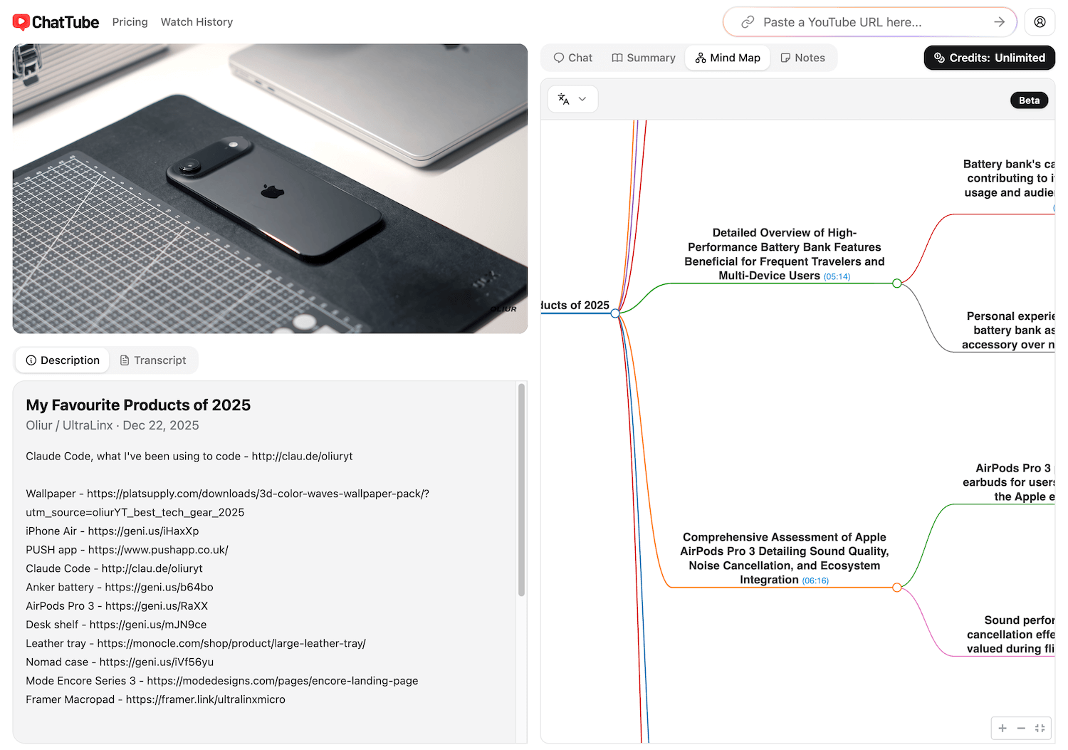 A screenshot that shows how to quick conversion you can count on with ChatTube.